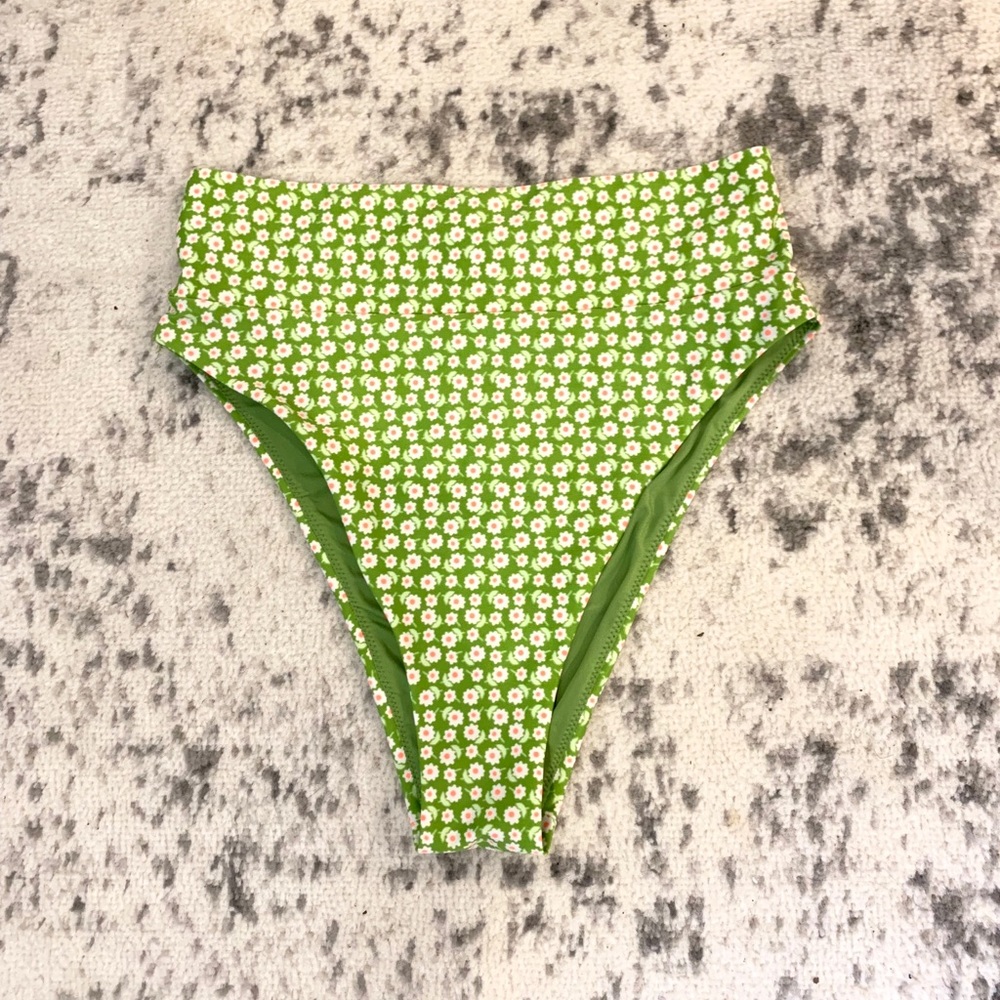 Aerie High Cut Cheeky Bikini Bottom